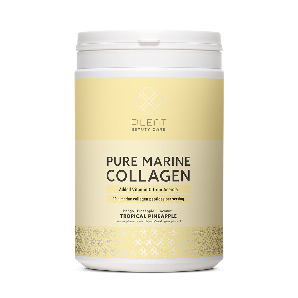 Plent Pure Marine Collagen Tropical Pineapple - 4x300g - 2+2 Gratis Aanbieding