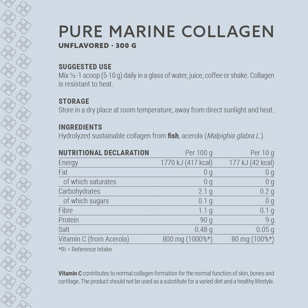 Plent Pure Marine Collagen Unflavoured - 300g