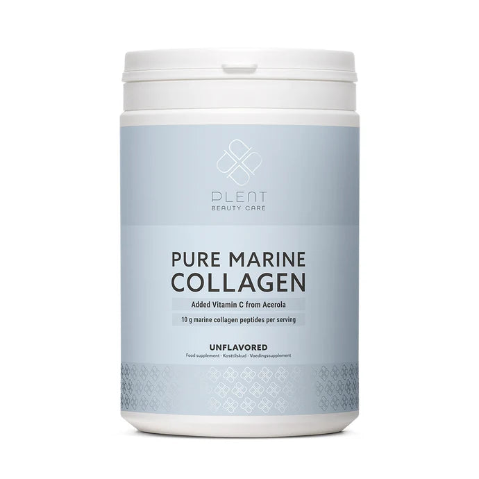 Huidverzorgingspakket: Plent Pure Marine Collageen Naturel 300 g + Tallow Balsem Vitamine E 120 ml – Combinatie