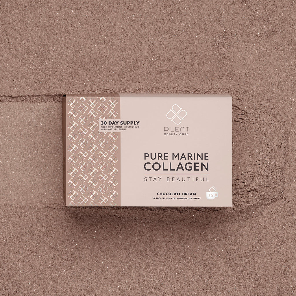 Plent Pure Marine Collagen Chocolate Dream - 4x30 Sachets - 3+1 Gratis Aanbieding