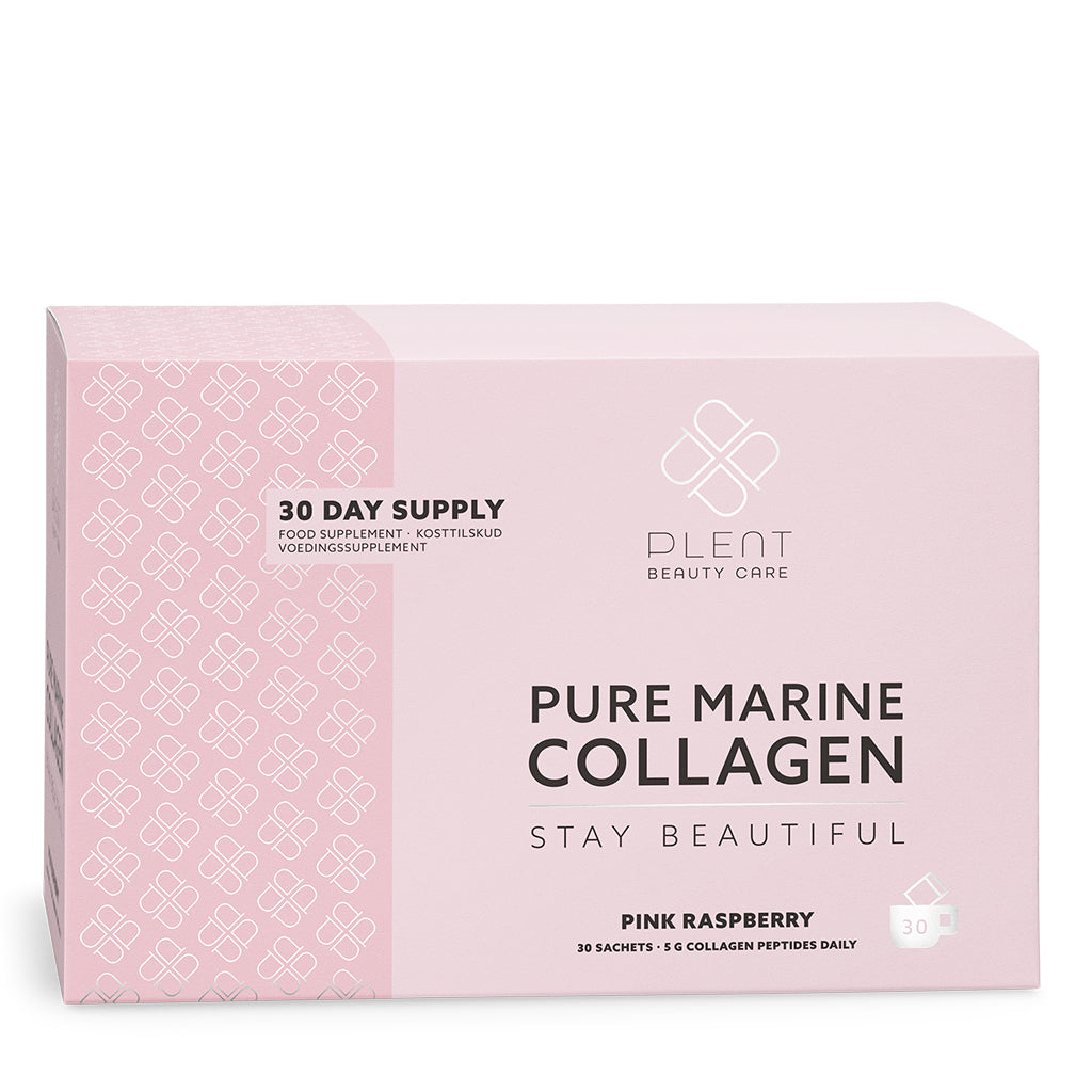 Plent Pure Marine Collagen Pink Raspberry - 30 Sachets