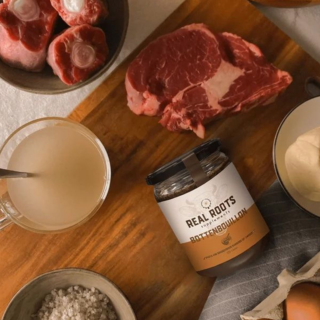 Real Roots Bottenbouillon - 550g pasta = ca 55 porties