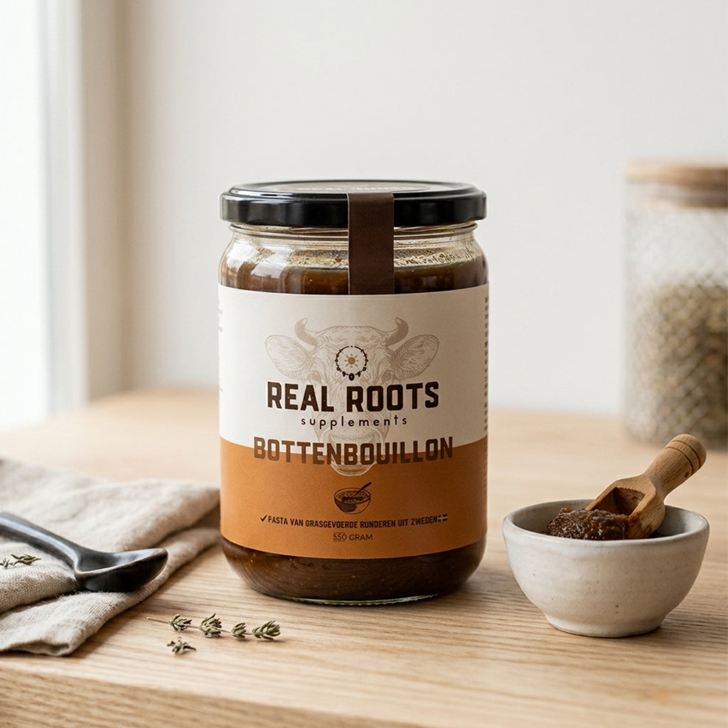Real Roots Bottenbouillon - 550g pasta = ca 55 porties