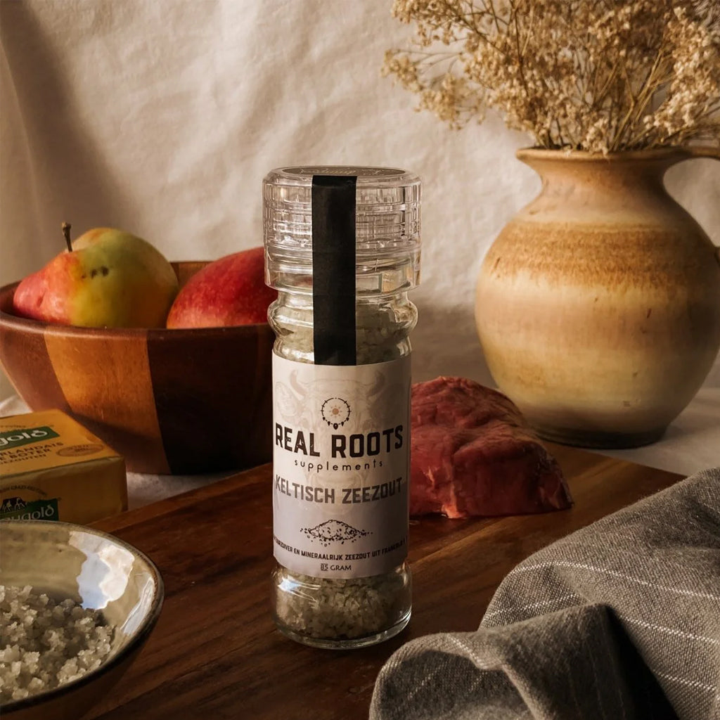 Real Roots Keltisch Zeezout Molen - 85g