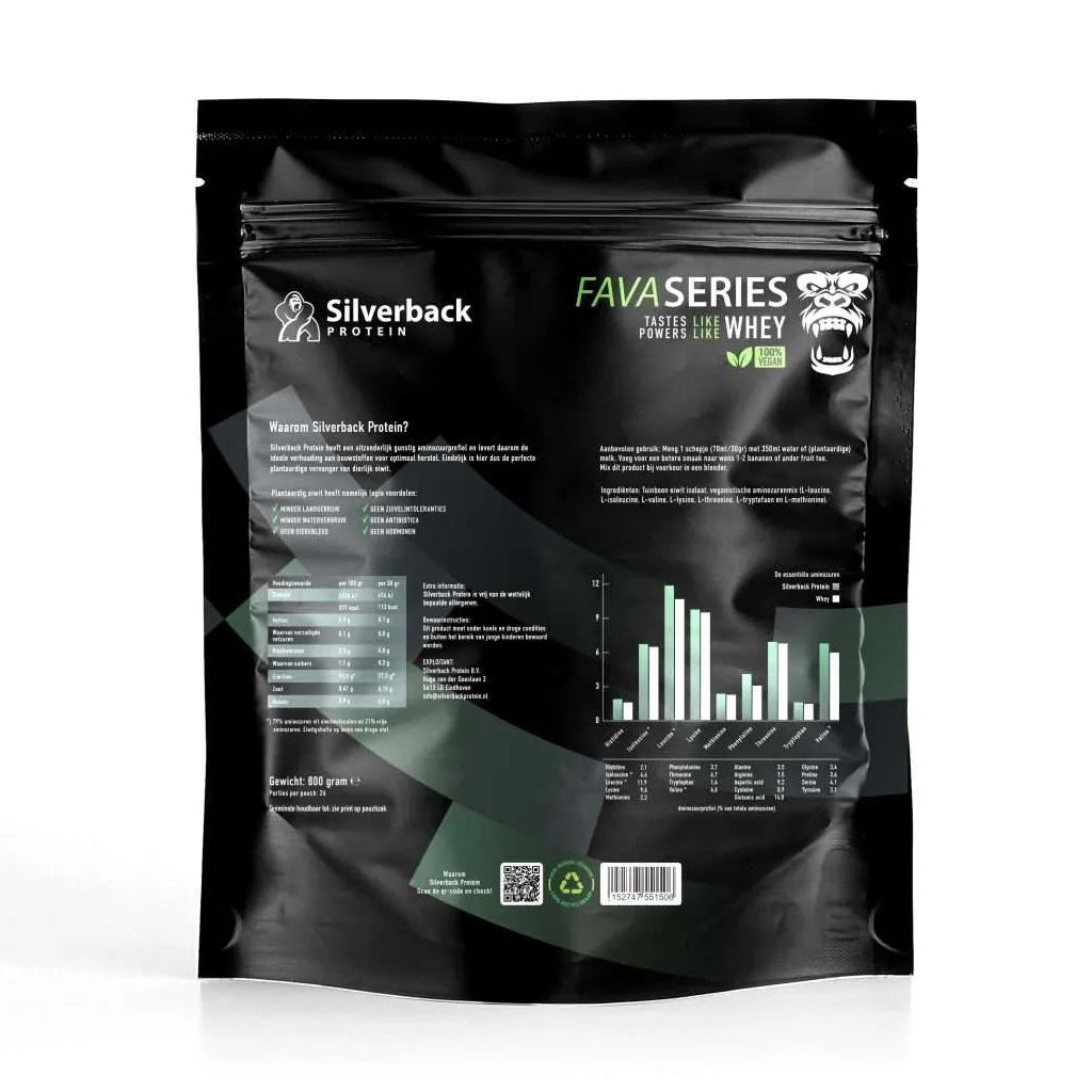 Silverback - Protein Fava Series Naturel - 800g