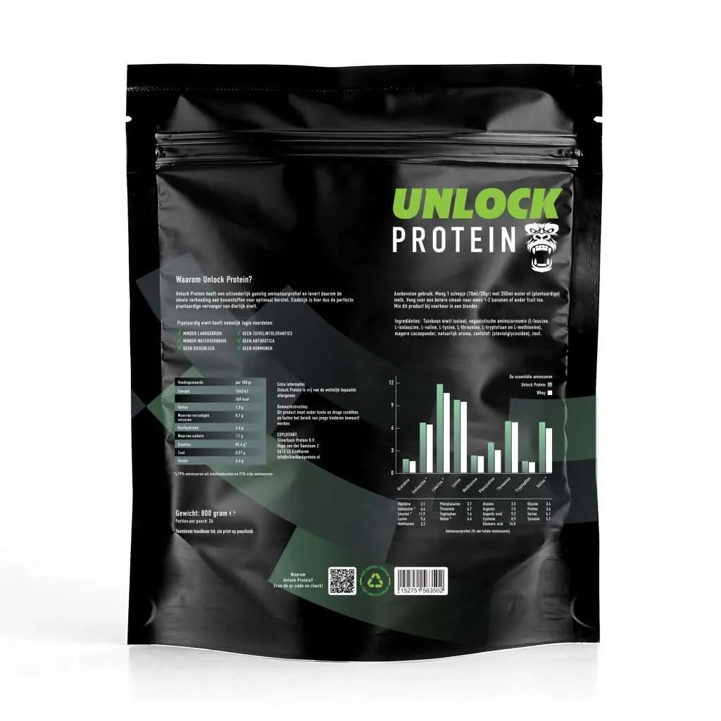 Silverback - Unlock Protein Chocolate - 800g
