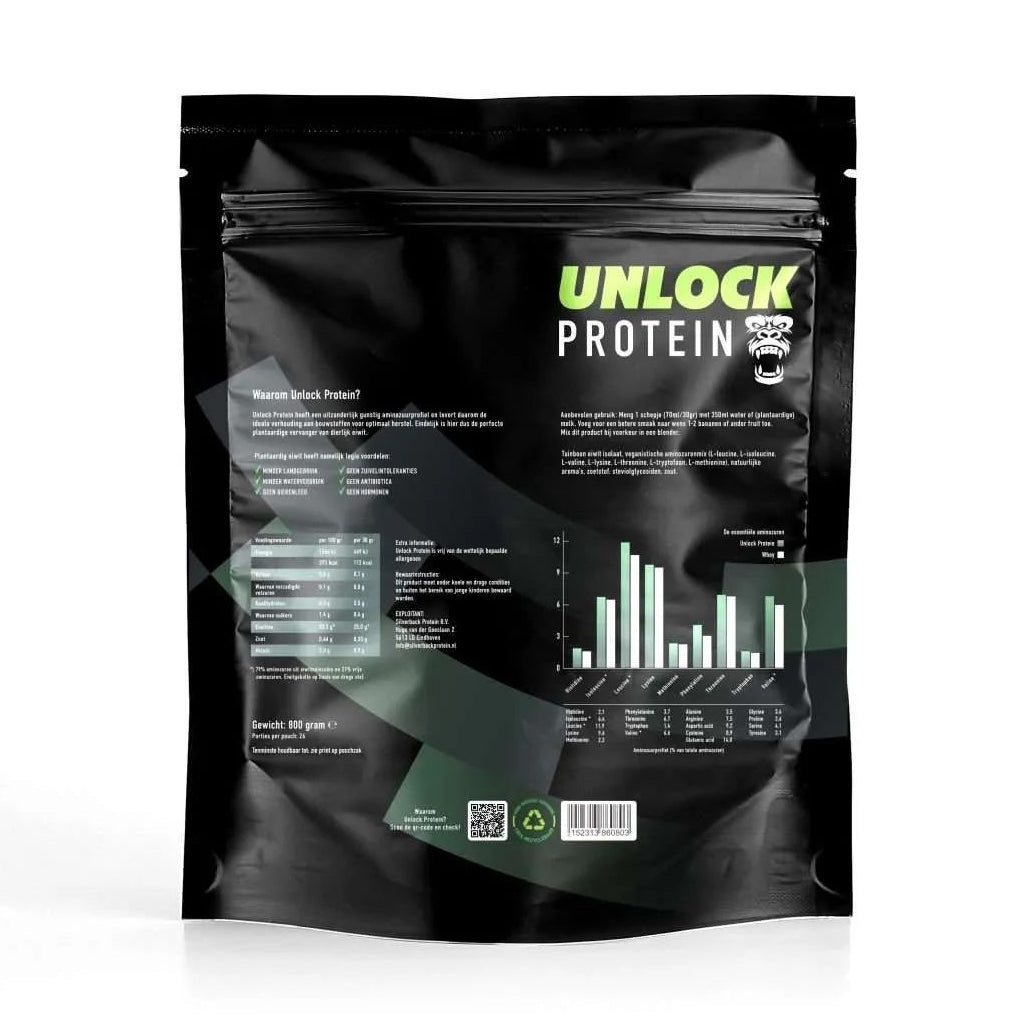Silverback - Unlock Protein Vanille - 800g