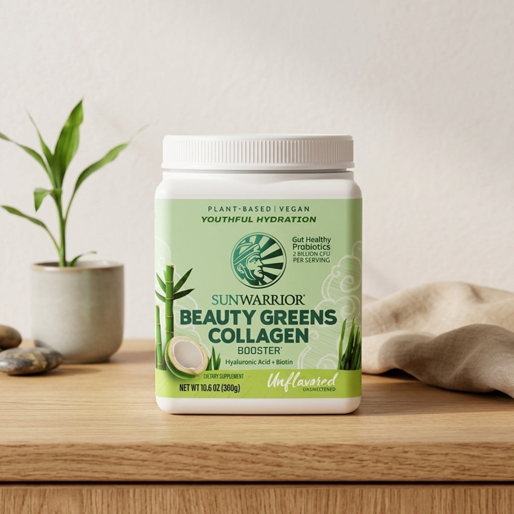 Sunwarrior - Beauty Greens Collagen Booster Unflavoured - 300g