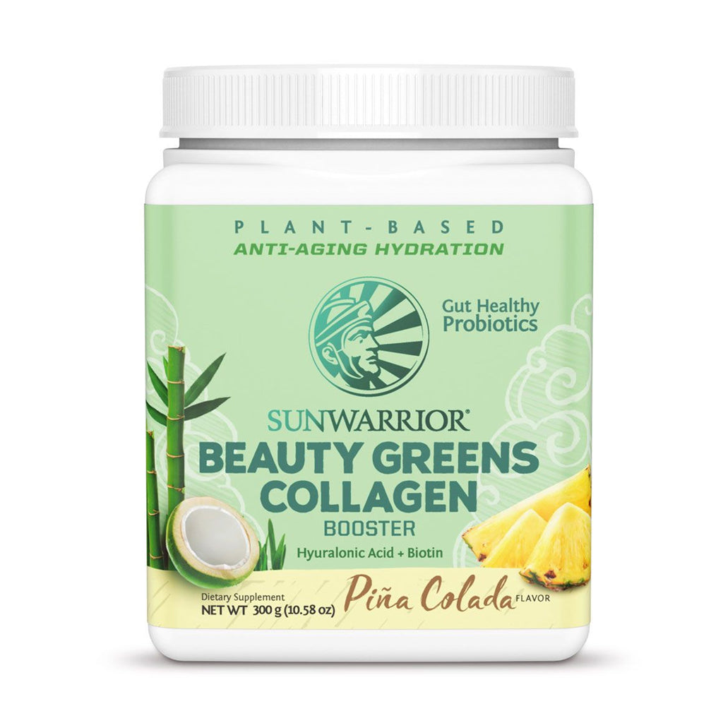Sunwarrior - Beauty Greens Collagen Booster Piña Colada - 300g