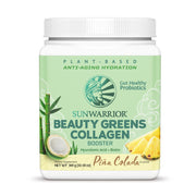 Sunwarrior - Beauty Greens Collagen Booster Piña Colada - 300g