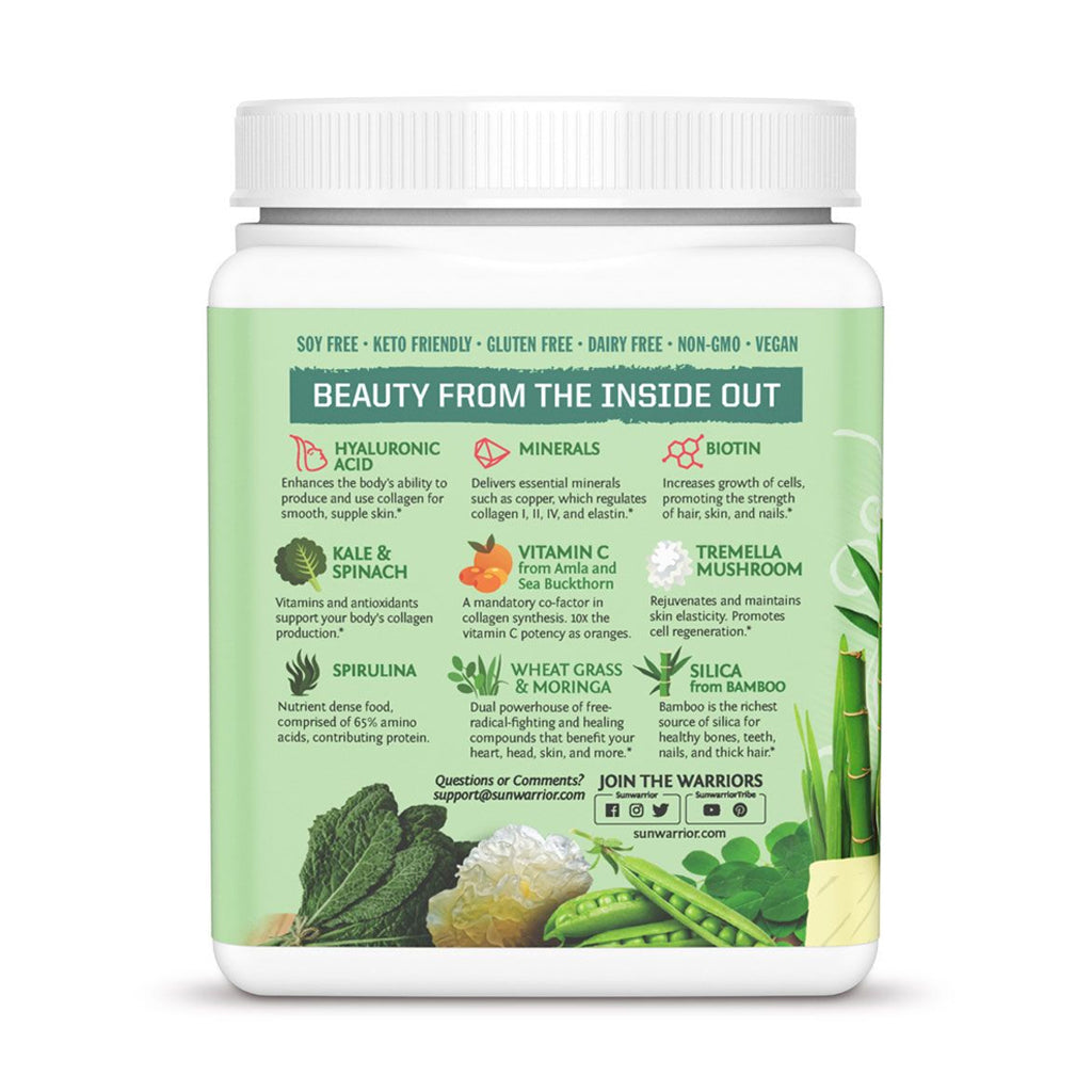 Sunwarrior - Beauty Greens Collagen Booster Piña Colada - 300g