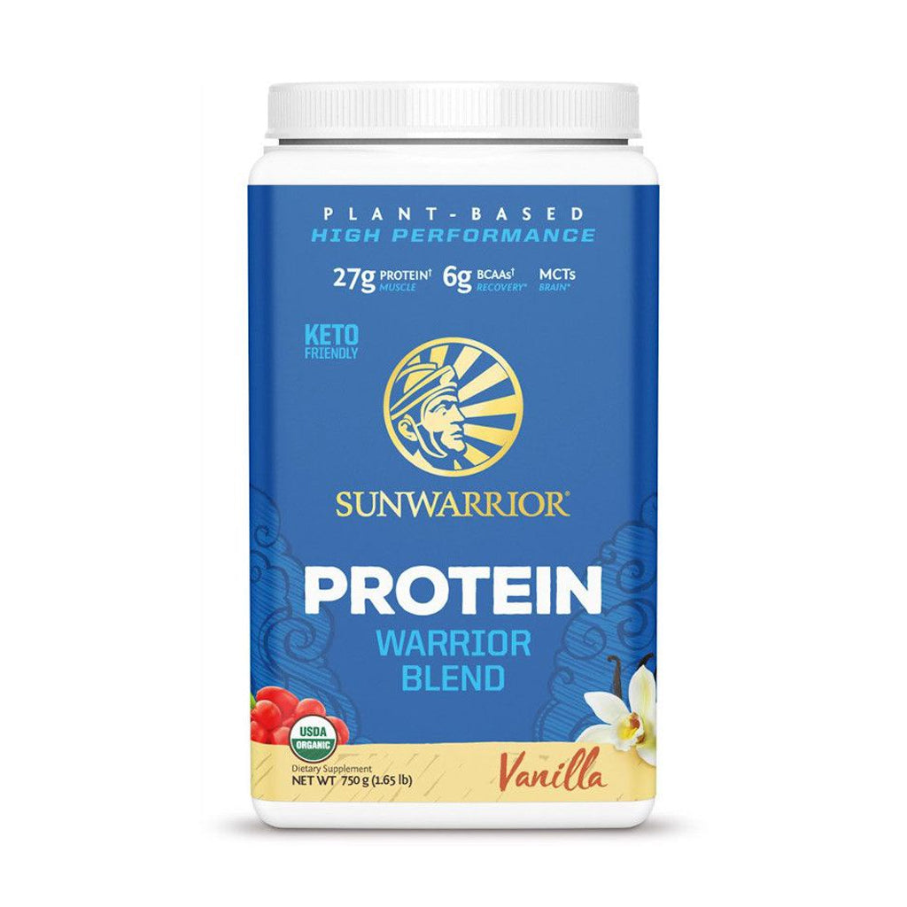 Sunwarrior - Warrior Blend Protein Vanilla - 3x750g - Aanbieding