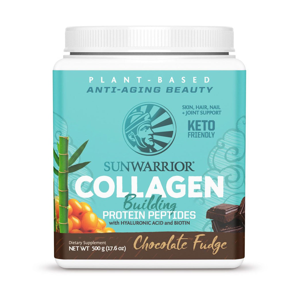 Sunwarrior - Collagen Building Protein Peptides Chocolate - 500g
