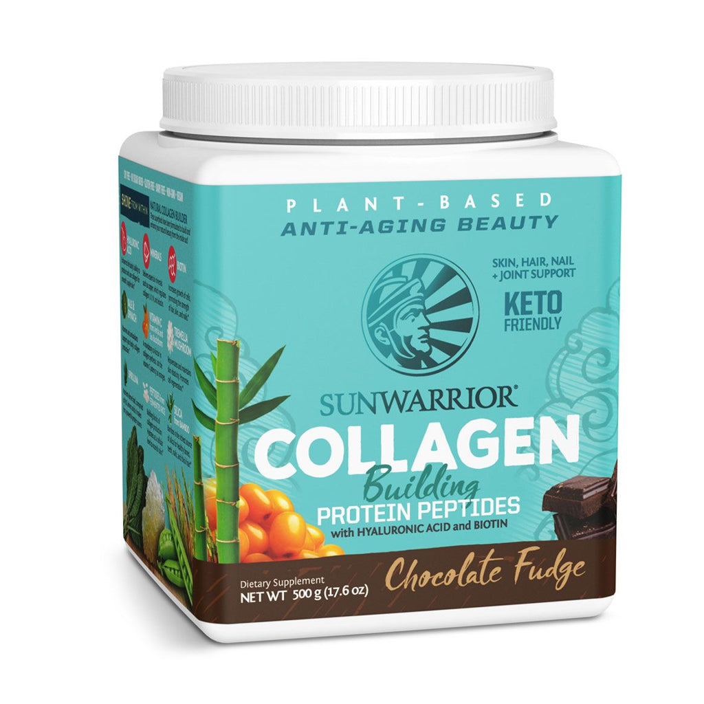 Sunwarrior - Collagen Building Protein Peptides Chocolate - 500g