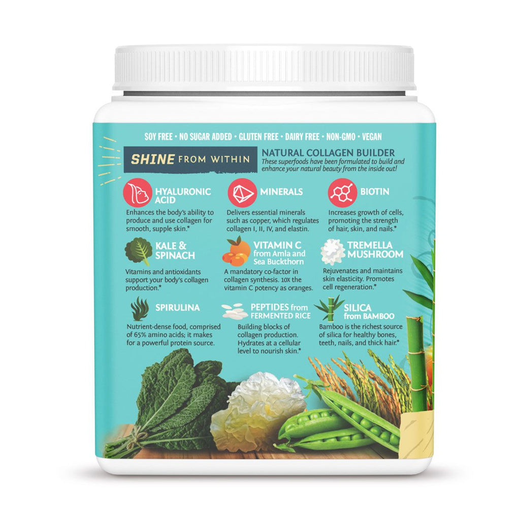 Sunwarrior - Collagen Building Protein Peptides Tahitian Vanilla - 500g