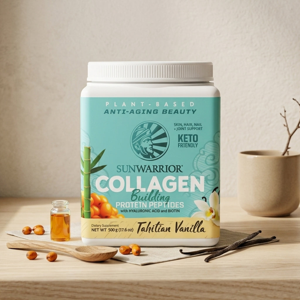 Sunwarrior - Collagen Building Protein Peptides Tahitian Vanilla - 500g