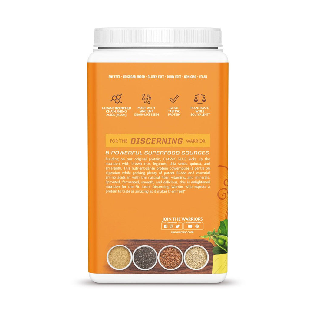 Sunwarrior - Classic Plus Protein Vanilla - 750g