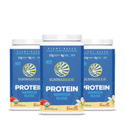 Sunwarrior - Warrior Blend Protein Vanilla - 3x750g - Aanbieding