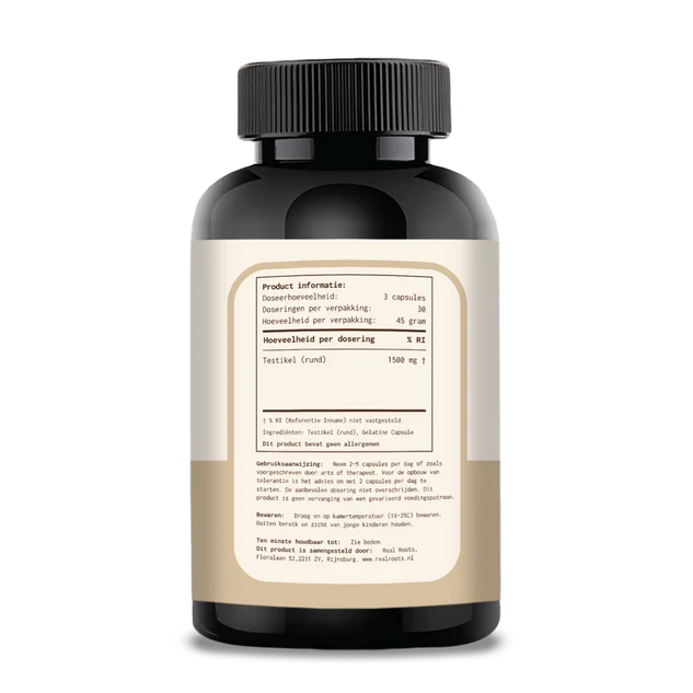 Testikel – Gevriesdroogd – 90 capsules à 500 mg