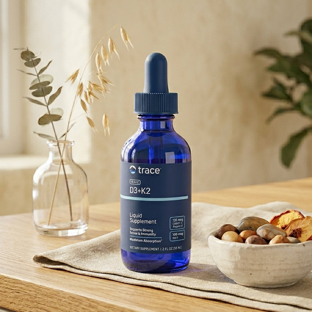 Trace Minerals Liquid D3+K2 - 59ml