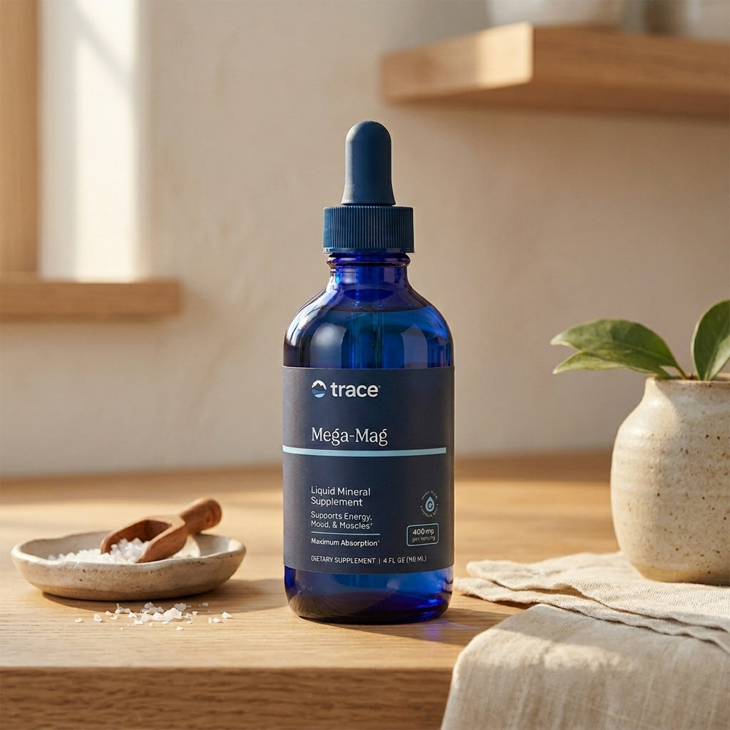 Trace Minerals Mega-Mag Liquid Magnesium 400mg - 118ml