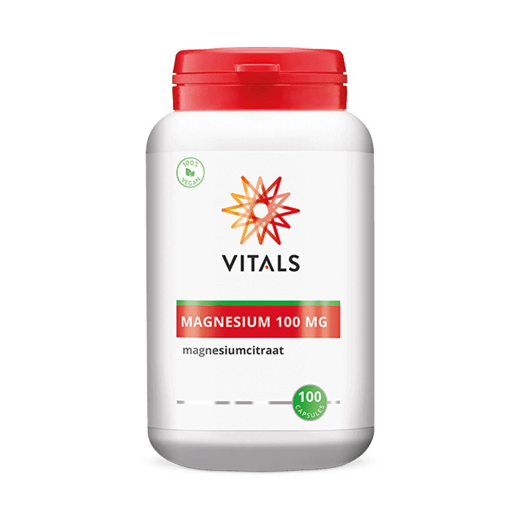 Vitals - Magnesium 100mg - 100 caps