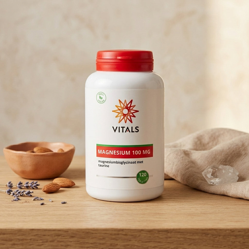 Vitals - Magnesium 100mg met Taurine - 120 tabs
