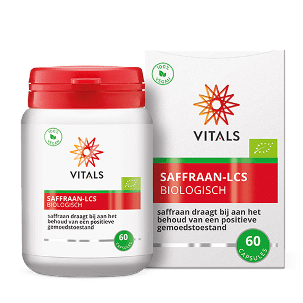 Vitals - Saffraan-LCS Biologisch - 60 caps