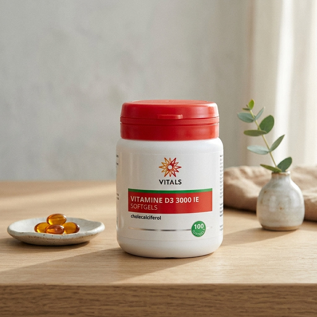 Vitals - Vitamine D3 3000 IE - 100 softgels