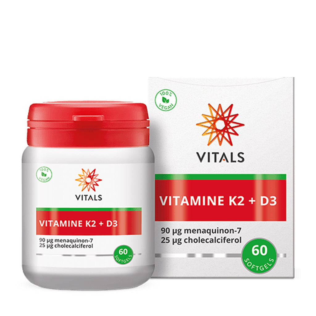 Vitals - Vitamine K2+D3 - 60 caps